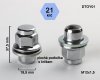Nut 12X1.5 37 CH21 con/crom DTOY01(250)