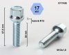 Bolt 12X1,5 35 sferinis S17A35-RDTT(250)