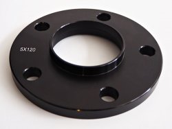 Spacer 12 mm 5X120 72,56/72,56 Black