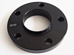 Spacer 15 mm 5X120  72,6/72,6 Black