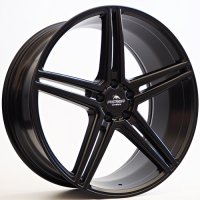Wheel Forzza Bosan 9,5X21 5X112 ET30 66,45 Satin Black FLOW FORMING