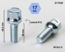 Var�tas 12X1.5 28 sferin.S17A28(300)
